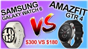 Amazfit GTR 4 vs Samsung Galaxy Watch 6: Budget Smartwatch Comparison in India 2026