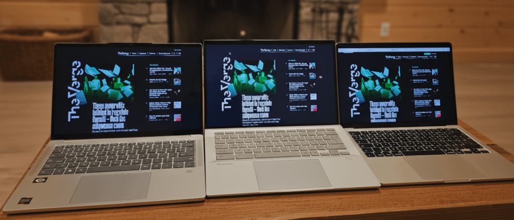 best apple macbook air m4 vs lenovo chromebook plu