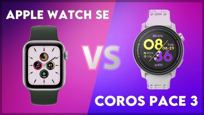 Best Coros Pace 3 Vs Apple Watch Se 2024 Full Comparison in USA 2026