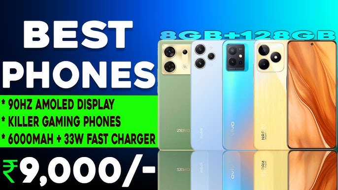 best smartphones under 9k in india 2026