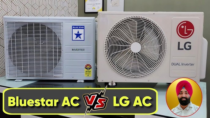 Blue Star Portable AC 1.2 Ton vs LG 1.5 Ton 5 Star Dual Inverter Split AC PS-Q19YNZE – Mid-Range India 2026