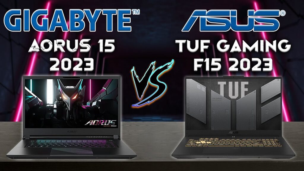 gigabyte aorus 16x vs asus tuf gaming a15 2025 ful