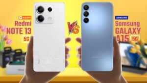Redmi Note 13 vs Samsung Galaxy A15 5G Comparison in India 2026
