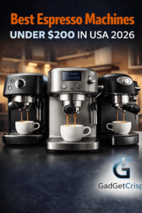 Best Espresso Machines Under 200 in USA 2026
