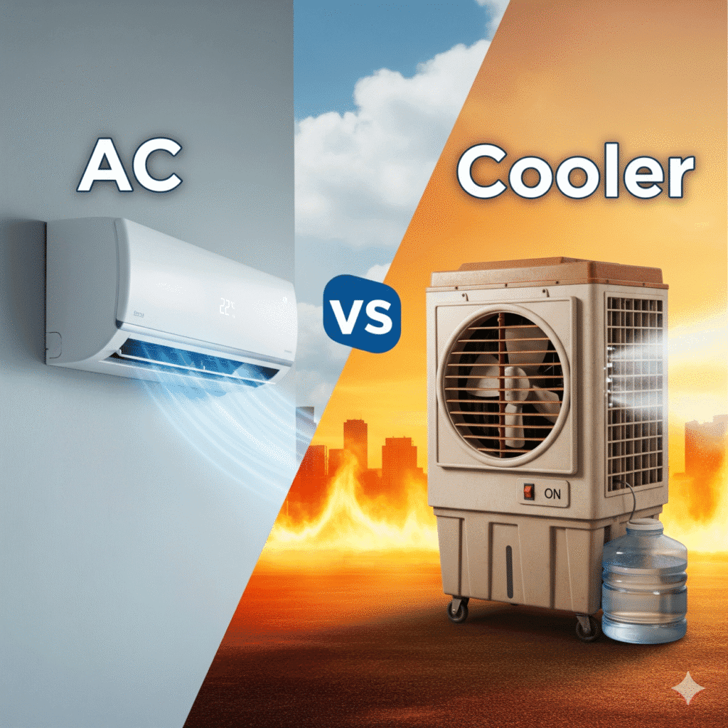 air cooler vs ac which is better india summer 2026