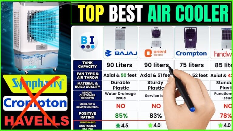Bajaj vs Orient Desert Air Cooler India 2026 – Mid-Range