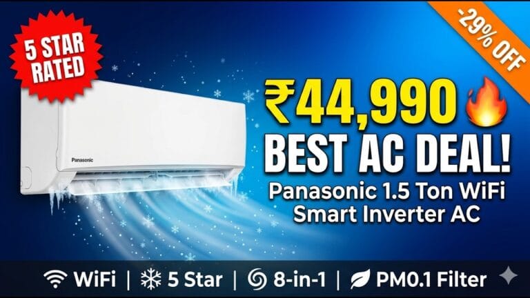 Best 5 Star AC Under ₹45,000 India 2026: Top Picks for Cool Comfort