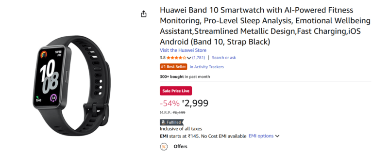 Best Budget Fitness Band under 3000 India 2026