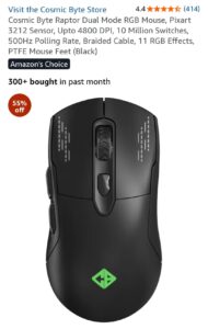 Best Budget Gaming Mouse under 1500 India 2026