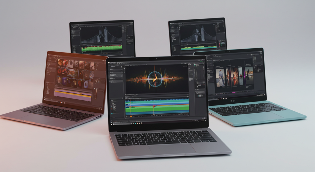 best mid range laptops for video editing india 202