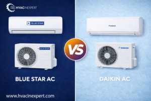 Blue Star vs Daikin 1.5 Ton AC Comparison – Upper Mid-Range India 2026