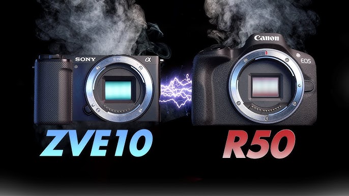 canon eos r50 vs sony zv e10 ii best budget camera