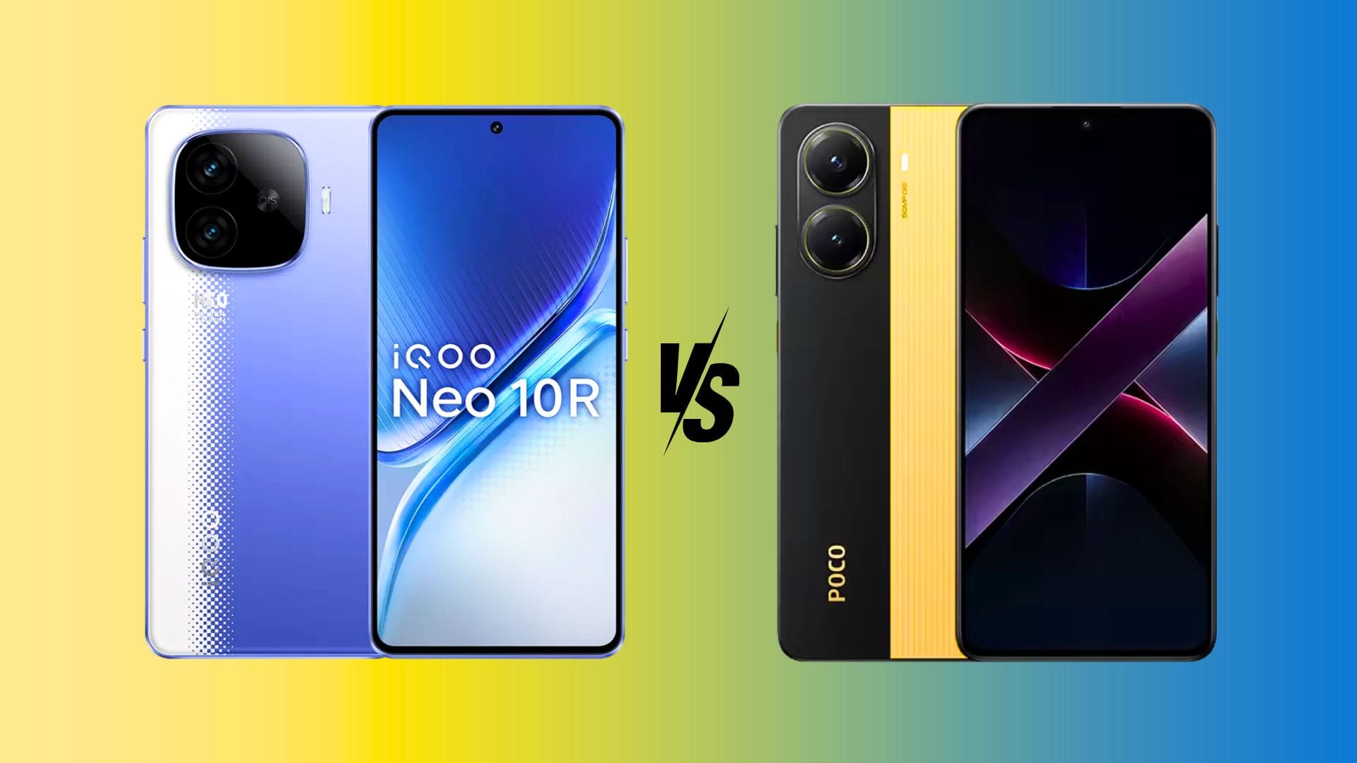 iqoo neo 10 vs poco x7 pro india 2026 mid range sm