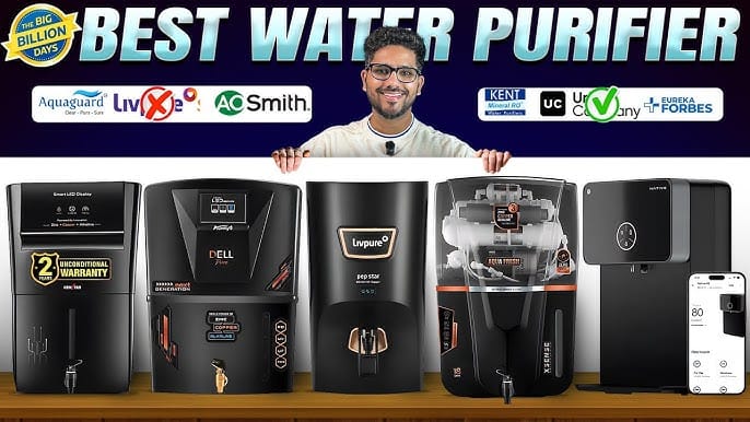 kent vs aquaguard water purifier india 2026 mid ra