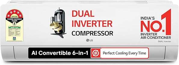 lg 1 5 ton 5 star dual inverter split ac review up