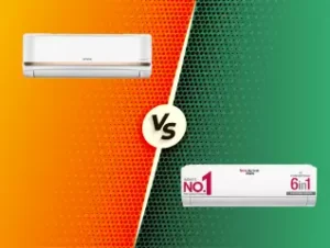 LG vs Hitachi Split AC India 2026 | Upper Mid-Range