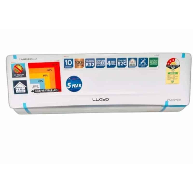 lloyd 1 5 ton 3 star inverter split ac india revie