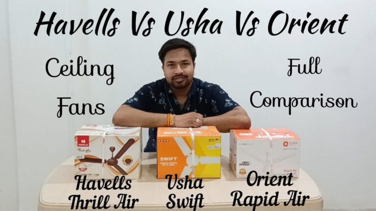 Orient vs Usha Ceiling Fan India 2026 | Mid-Range Fans Comparison