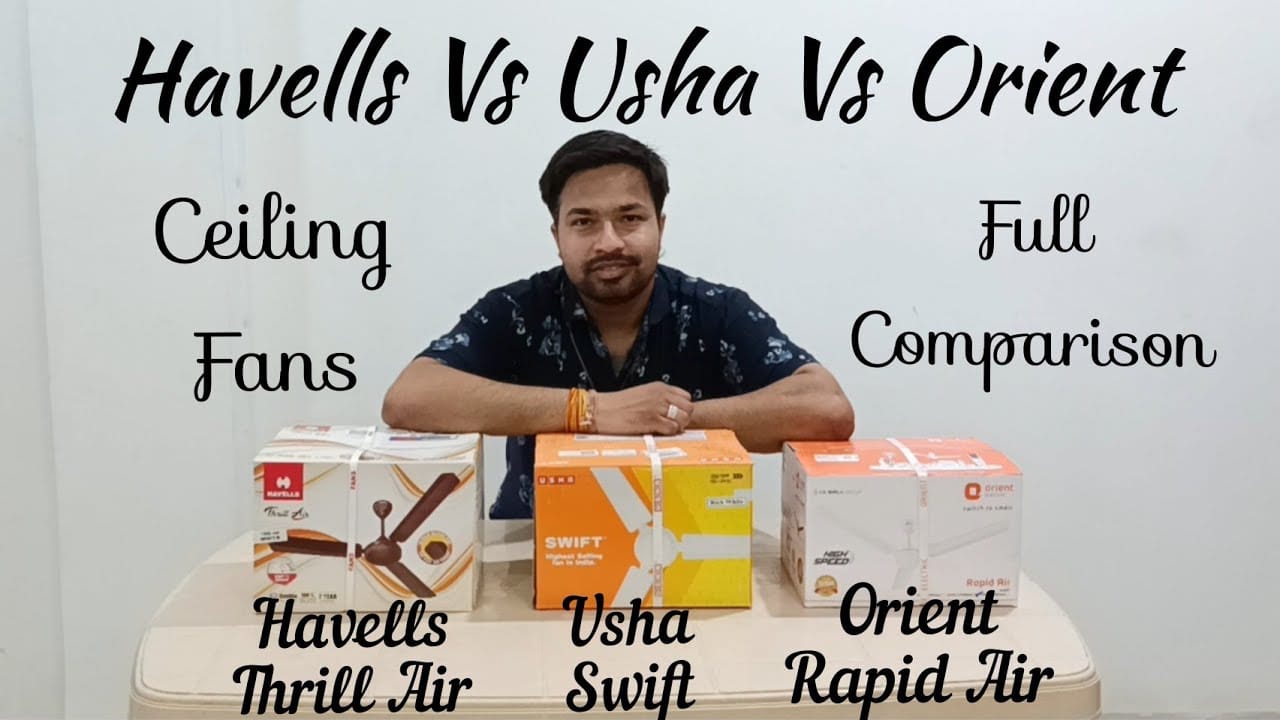 orient vs usha ceiling fan india 2026 mid range fa