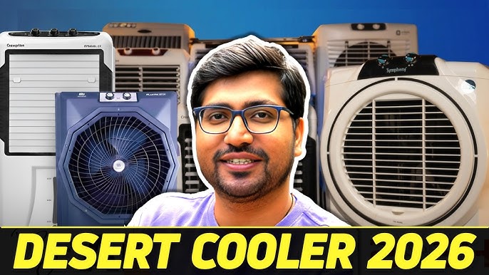 symphony vs crompton desert cooler india 2026 uppe
