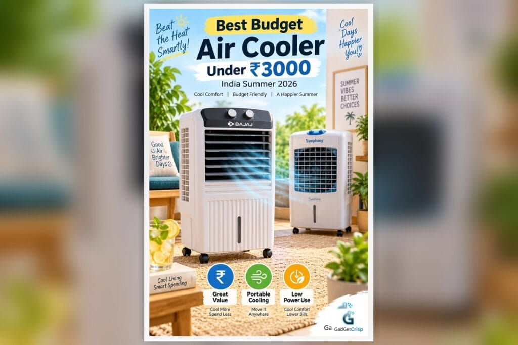 Best Budget Air Cooler under ₹3000 India Summer 2026