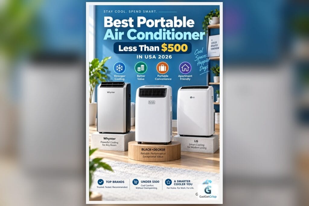 Best Portable Air Conditioner Less Than $500 in USA 2026