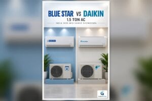 Blue Star vs Daikin 1.5 Ton AC India 2026: Mid-Range Showdown